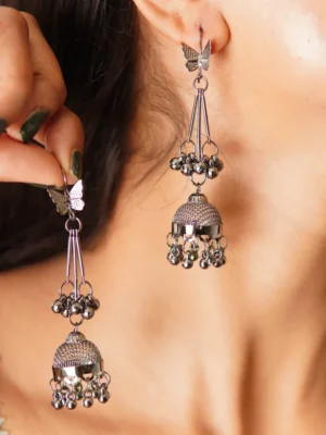 Butterfly design drop earrings for women & girls – stylish jewelry