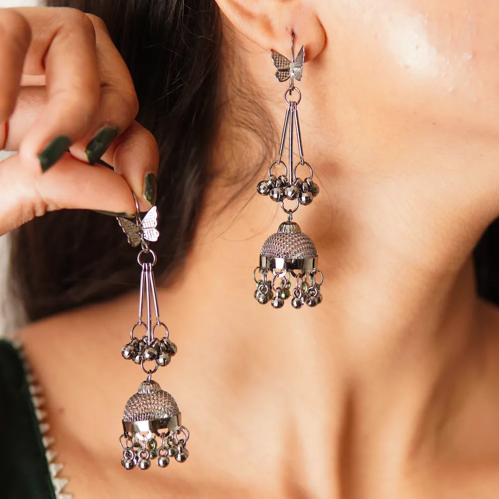 Butterfly design drop earrings for women & girls – stylish jewelry