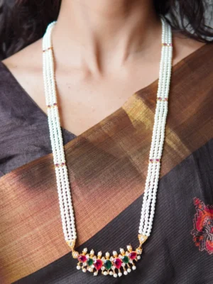 Maharashtrian Tanamani Mala – Traditional Necklace for Women