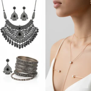 oxidized jewellery vs imitation jewellery