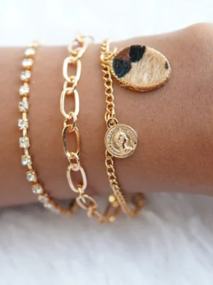 Huviena’s Women’s Triple Bracelet Combo