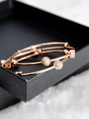 Rose Gold Anti Tarnish Kada – Elegant Daily Wear for Women